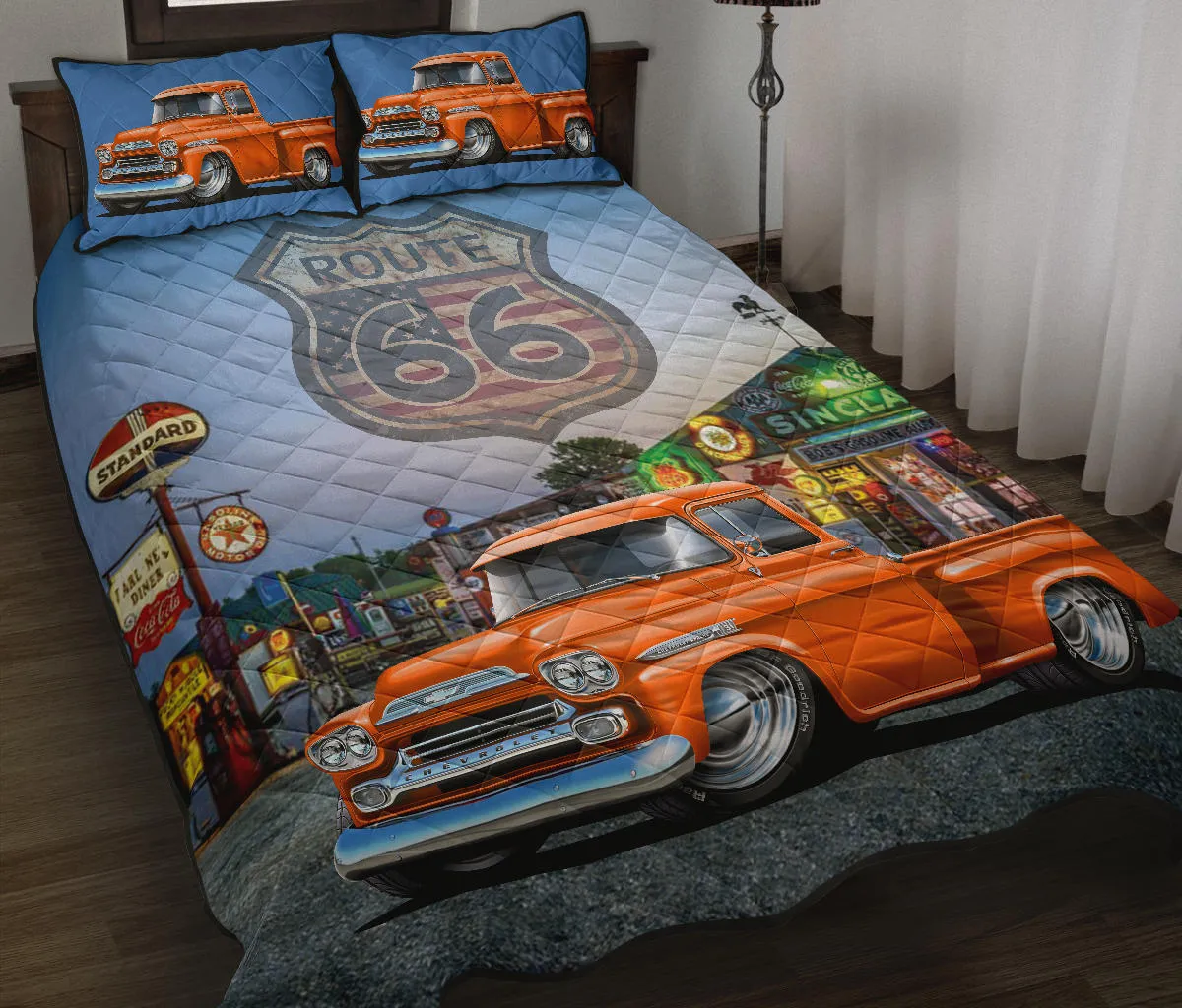 1959 Chavy Apache Pickup Truck Quilt Set