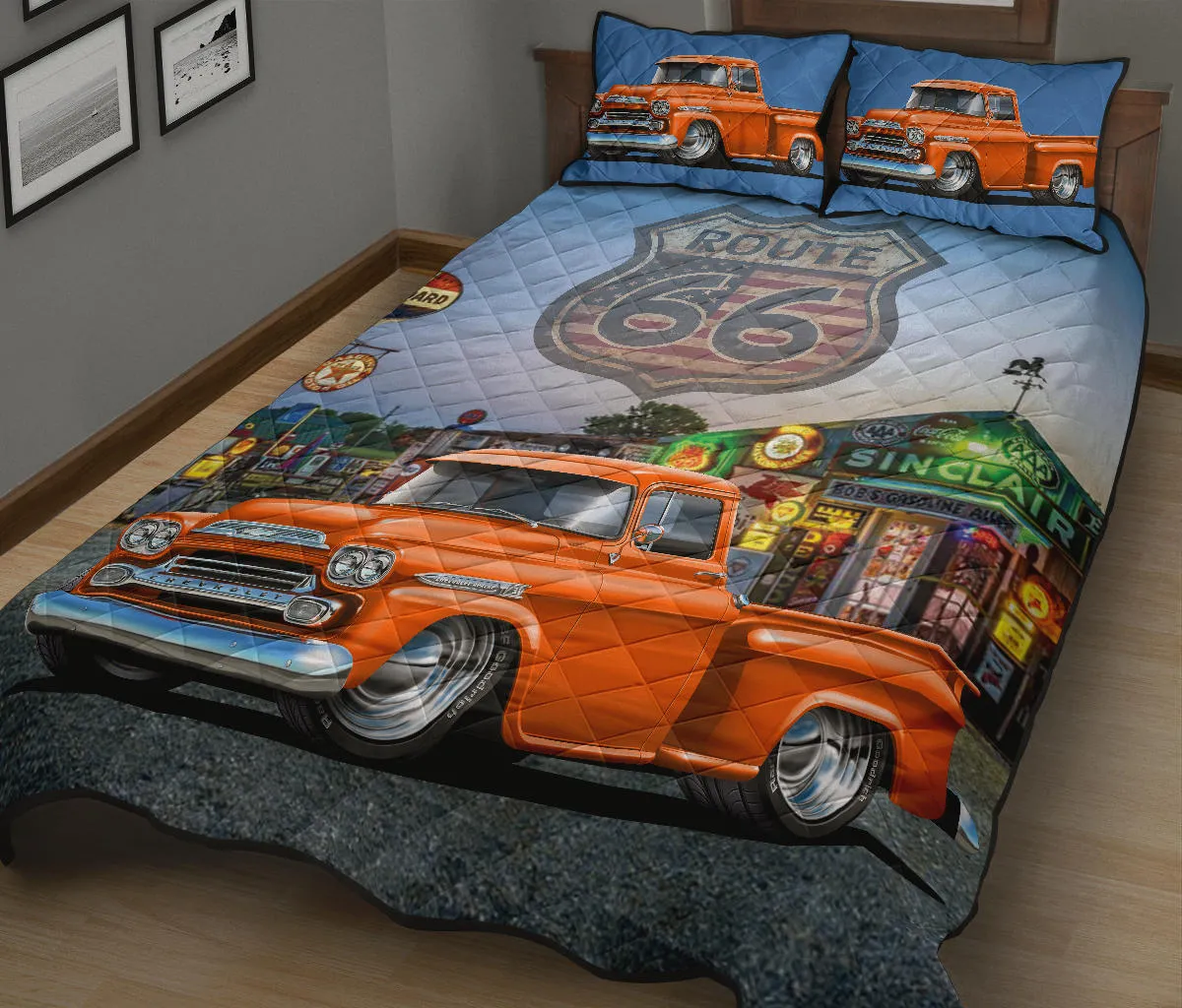 1959 Chavy Apache Pickup Truck Quilt Set