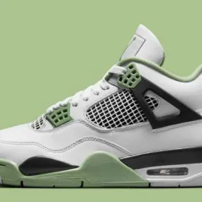 2023 Wmns Nike Air Jordan 4 Retro Seafoam 5-9 White Oil ...