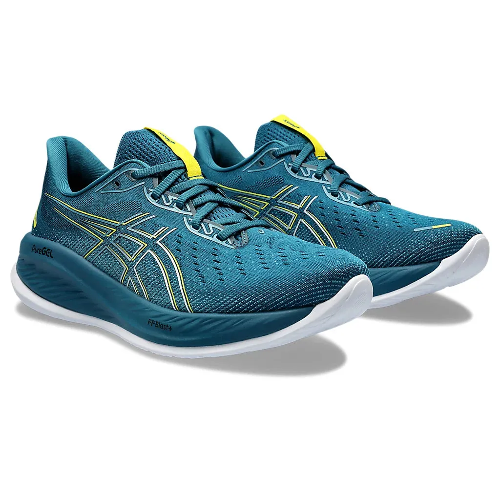 Asics Men's Gel-Cumulus 26 Running Shoes Evening Teal / Bright Yellow