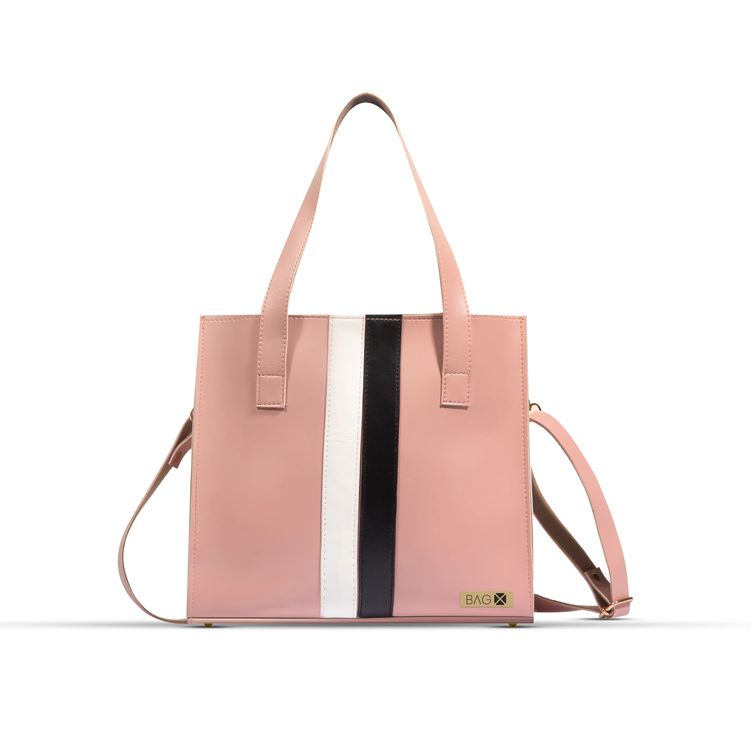 Baku 3Pcs shoulder bag pink