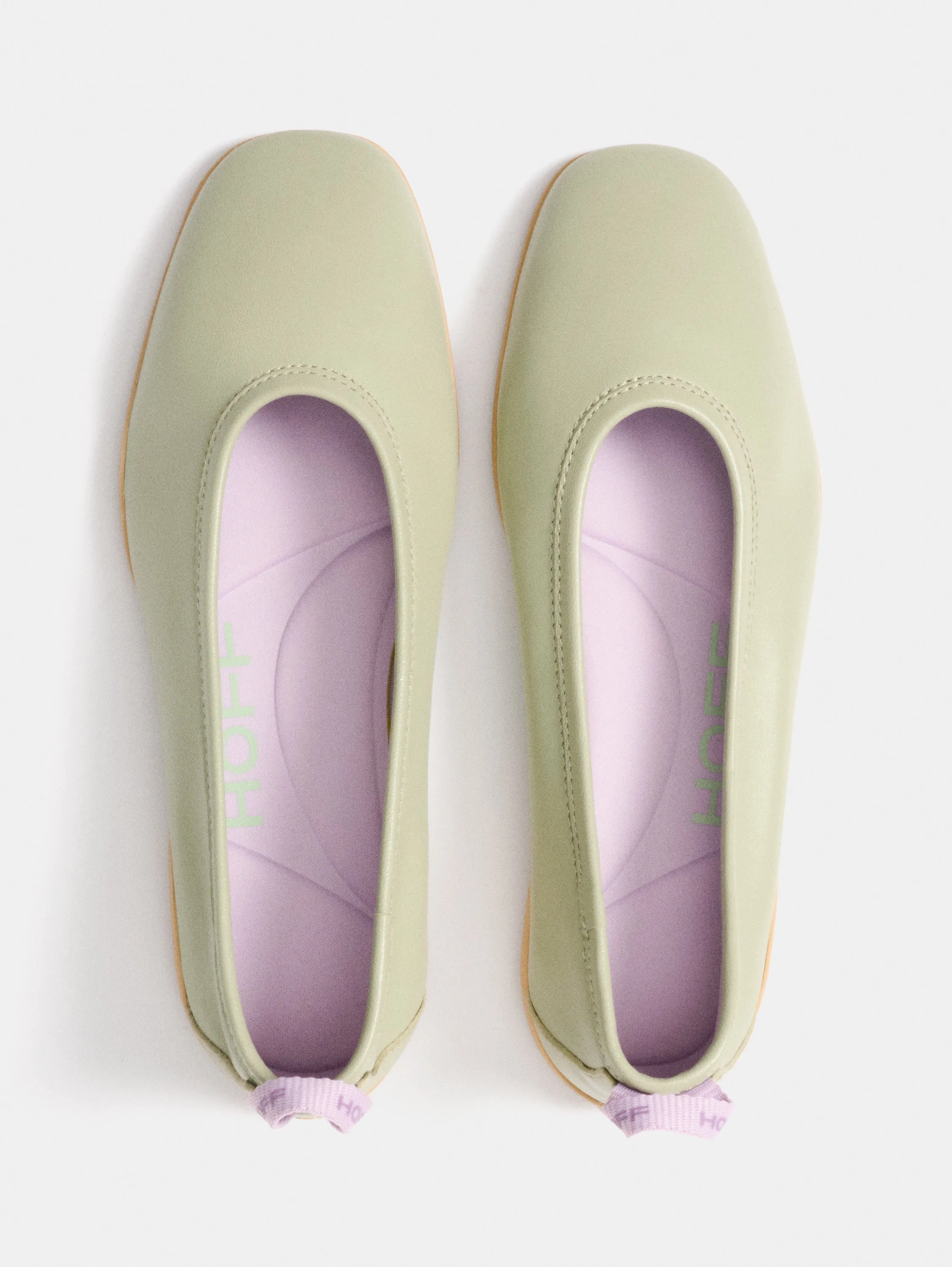 BALLET FLATS GARNIER KHAKI