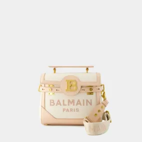 Balmain  B-Buzz 23 Crossbody - Balmain - Canvas - Beige