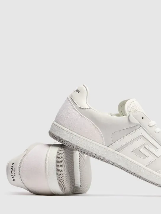 Balmain   Swan low sneakers 