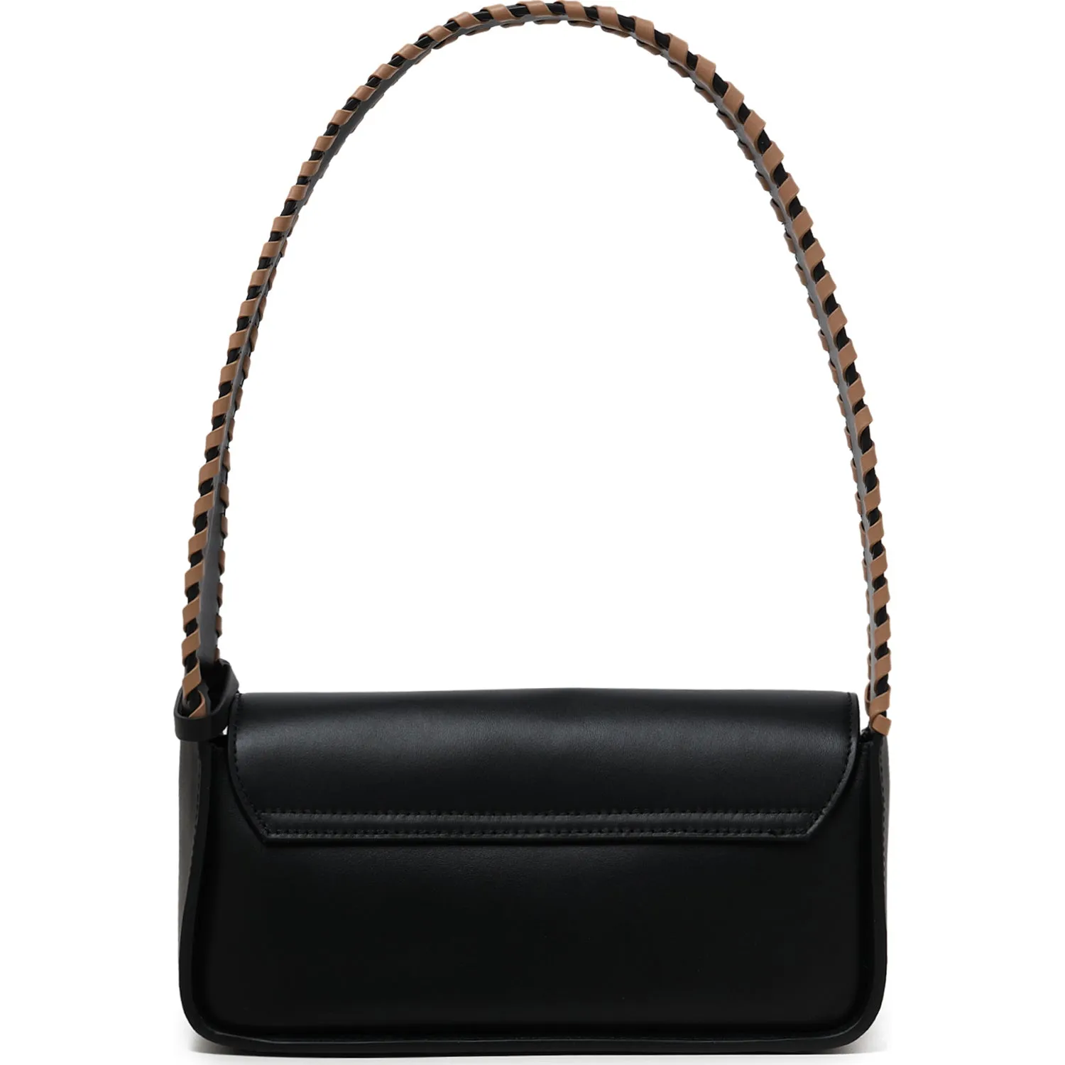 BAPY BRAIDED DETAILS SHOULDER BAG LADIES