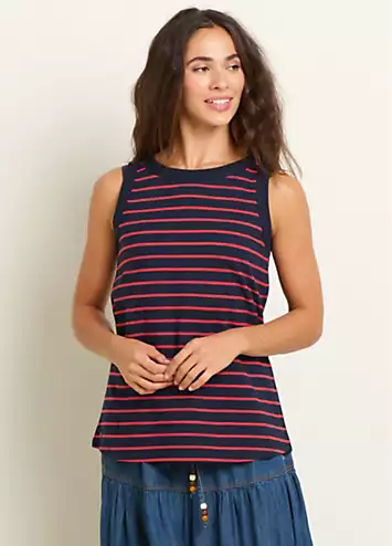 Brakeburn Claire Stripe Vest | Grattan