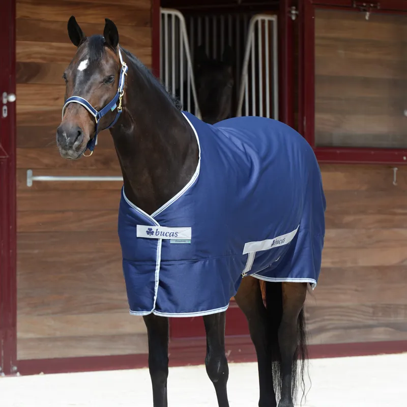 Bucas Freedom Twill Stable Sheet - Navy