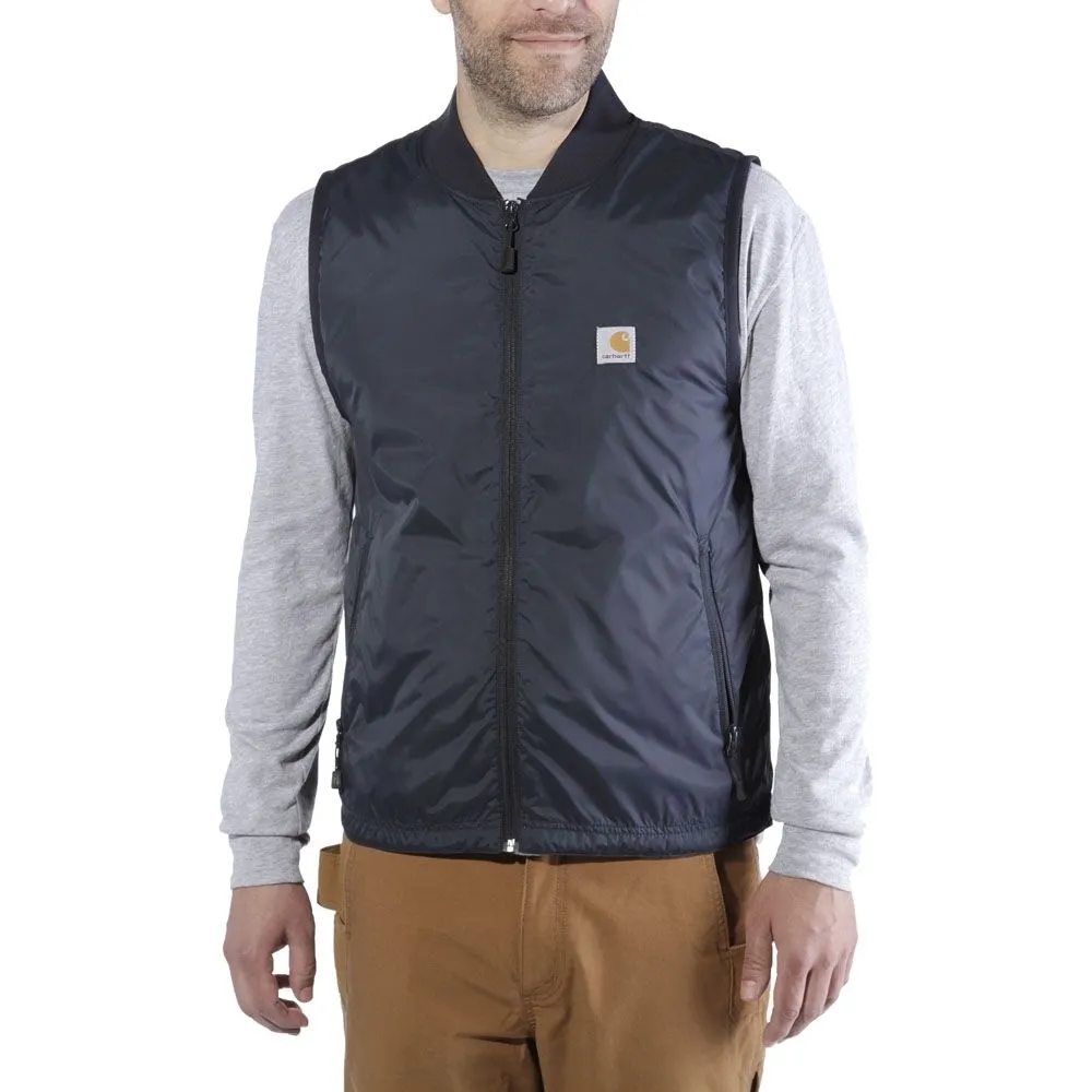 Carhartt Mens Shop Ribknit Collar Water Repellent Vest Gilet