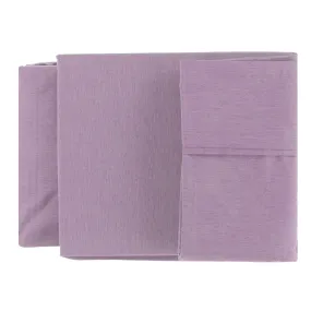 Cathay Home Double Sheet Set - Lavender Bamboo  - Clement