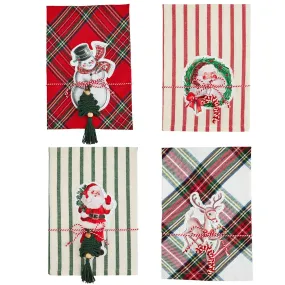 Classic Christmas Patch Towels