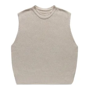 COMMON KNIT VEST WHITE | Bodega