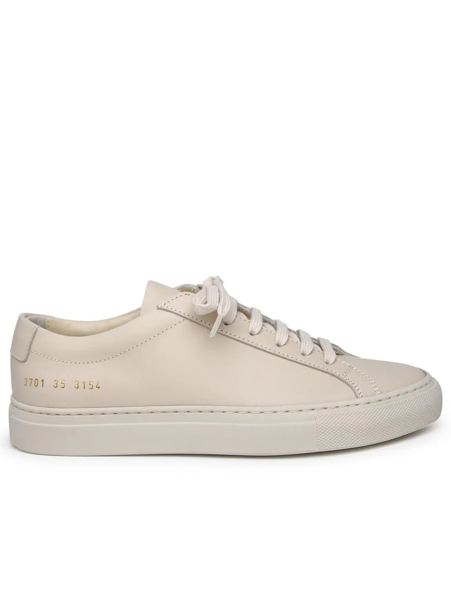 Common Projects    Common Projects Achilles Ivory Lear Sneakers