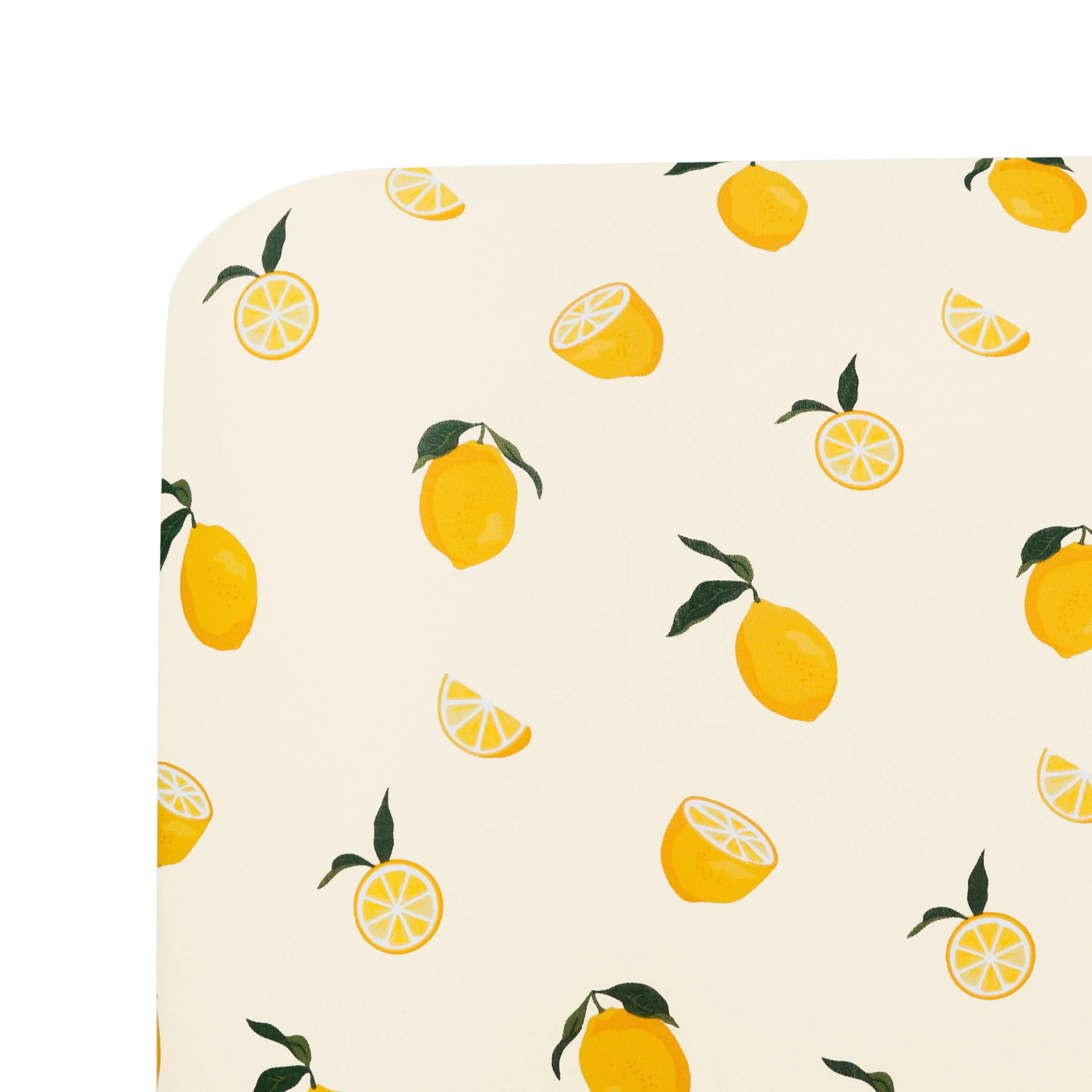 Crib Sheet in Lemon