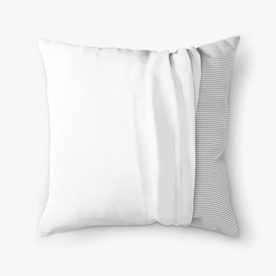 Custom Initials Pillow For Couples