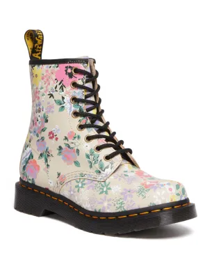 Dr. Martens 1460 Parchment Leather Boots Beige