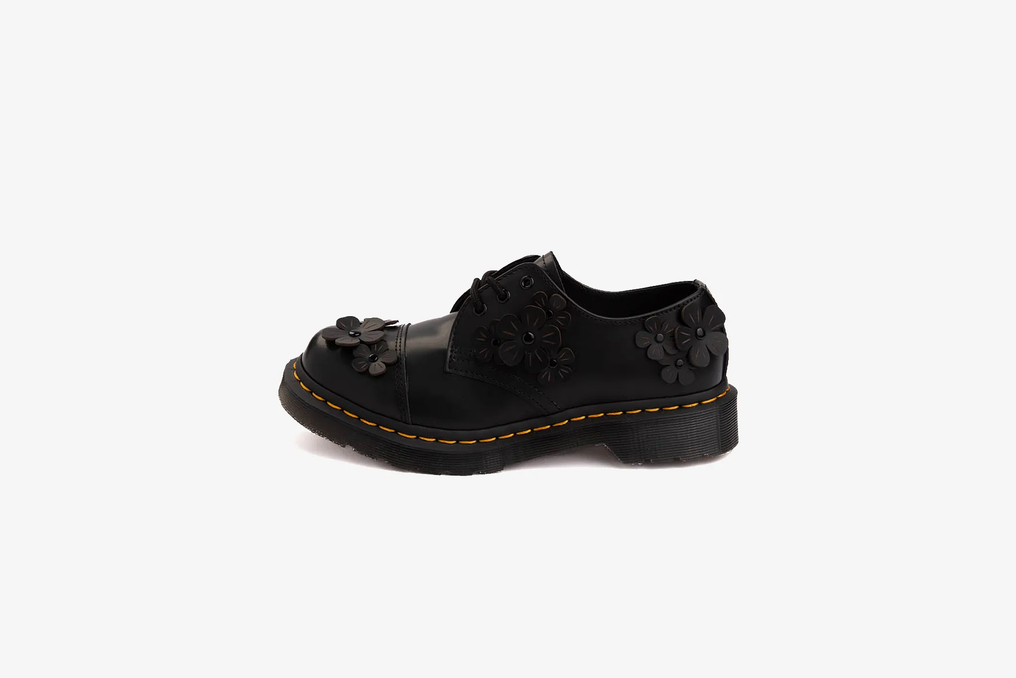 Dr. Martens 1461 Flower Applique W - Black