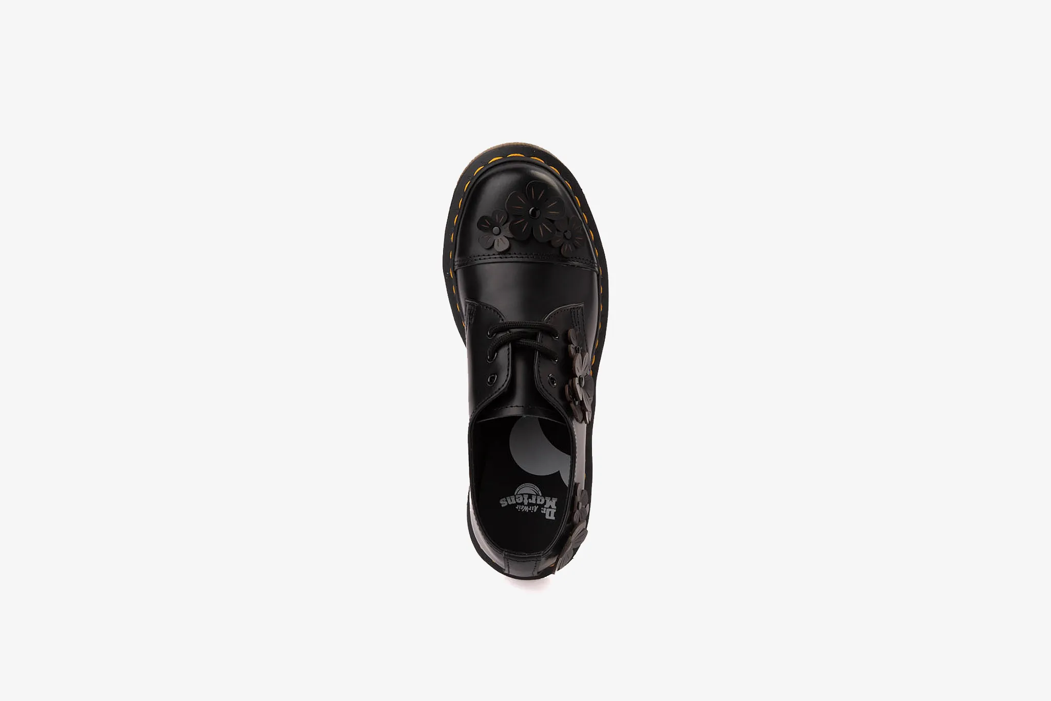 Dr. Martens 1461 Flower Applique W - Black