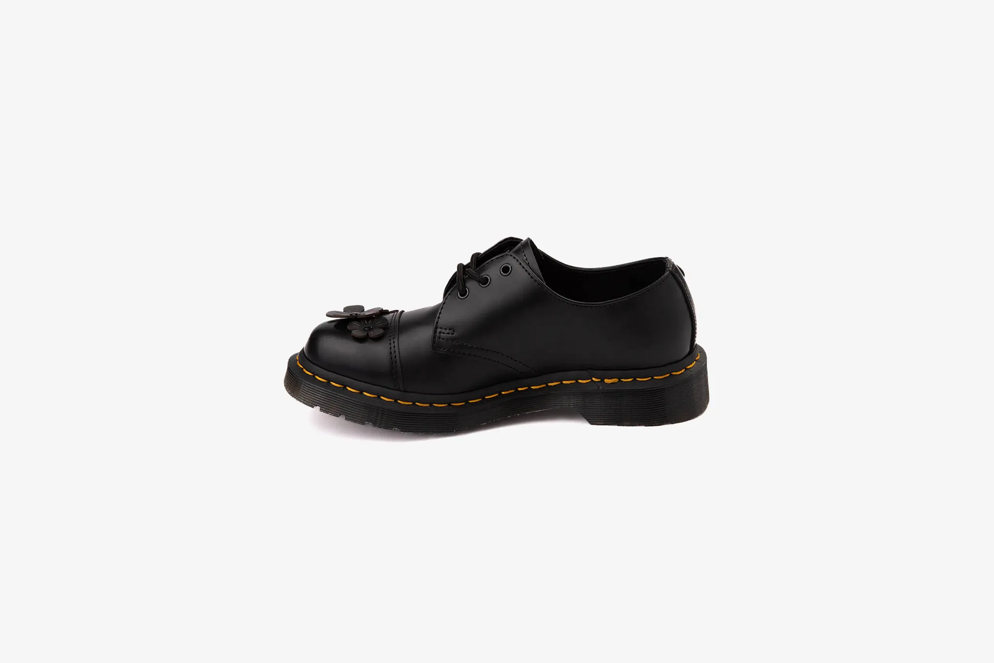 Dr. Martens 1461 Flower Applique W - Black