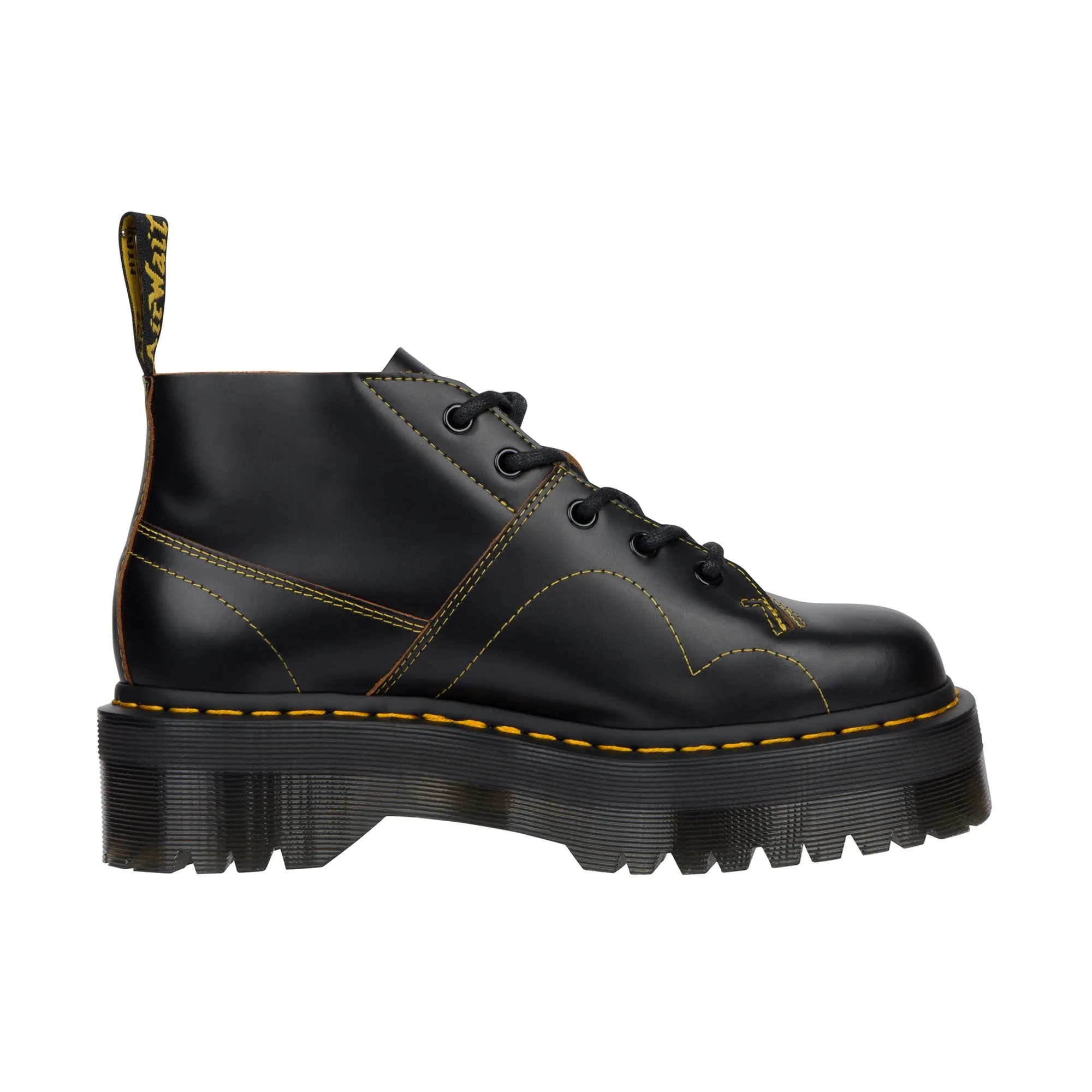 Dr Martens Church Quad Vintage Smooth Black