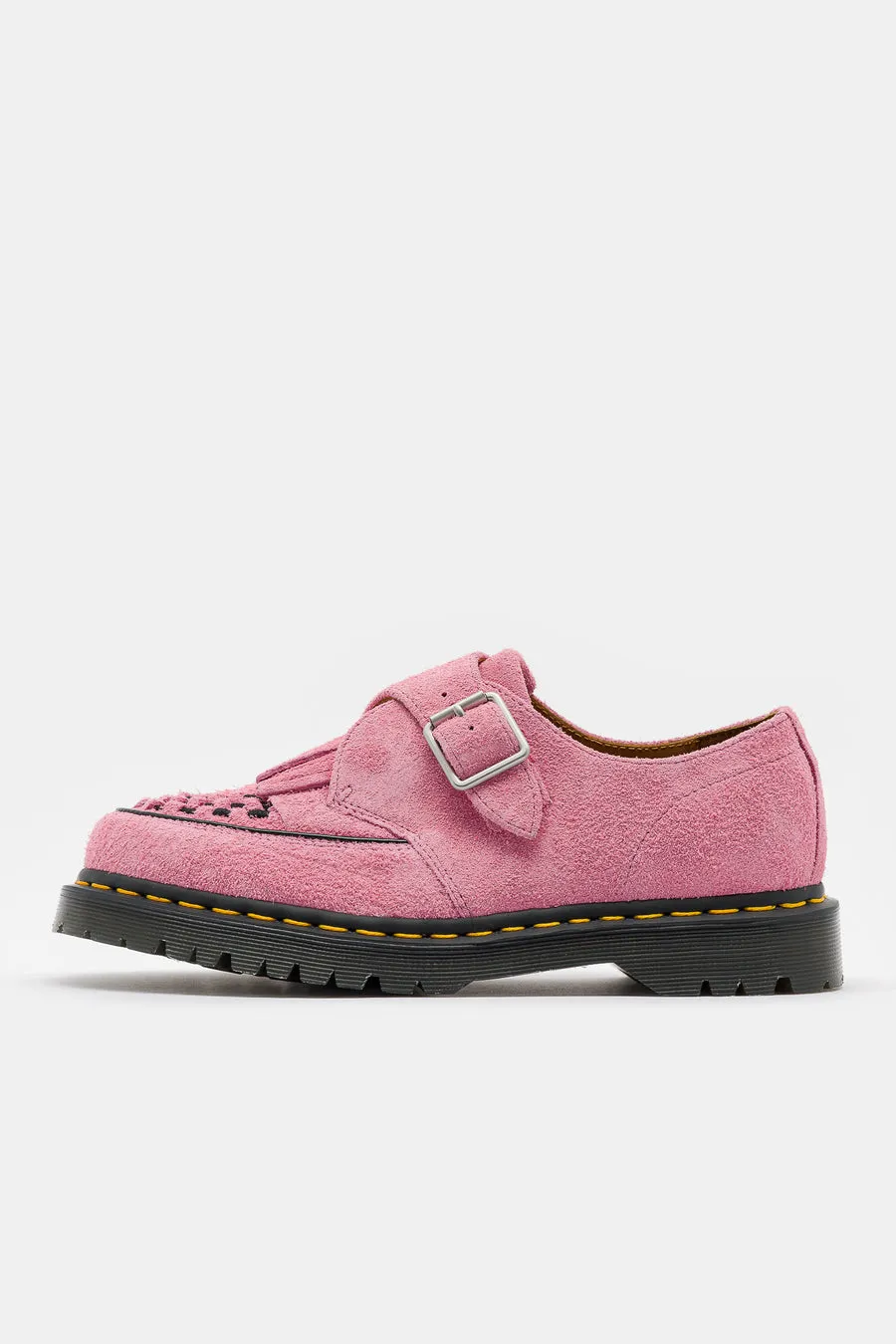 Dr. Martens Ramsey Monk Kiltie Shoe in Pink