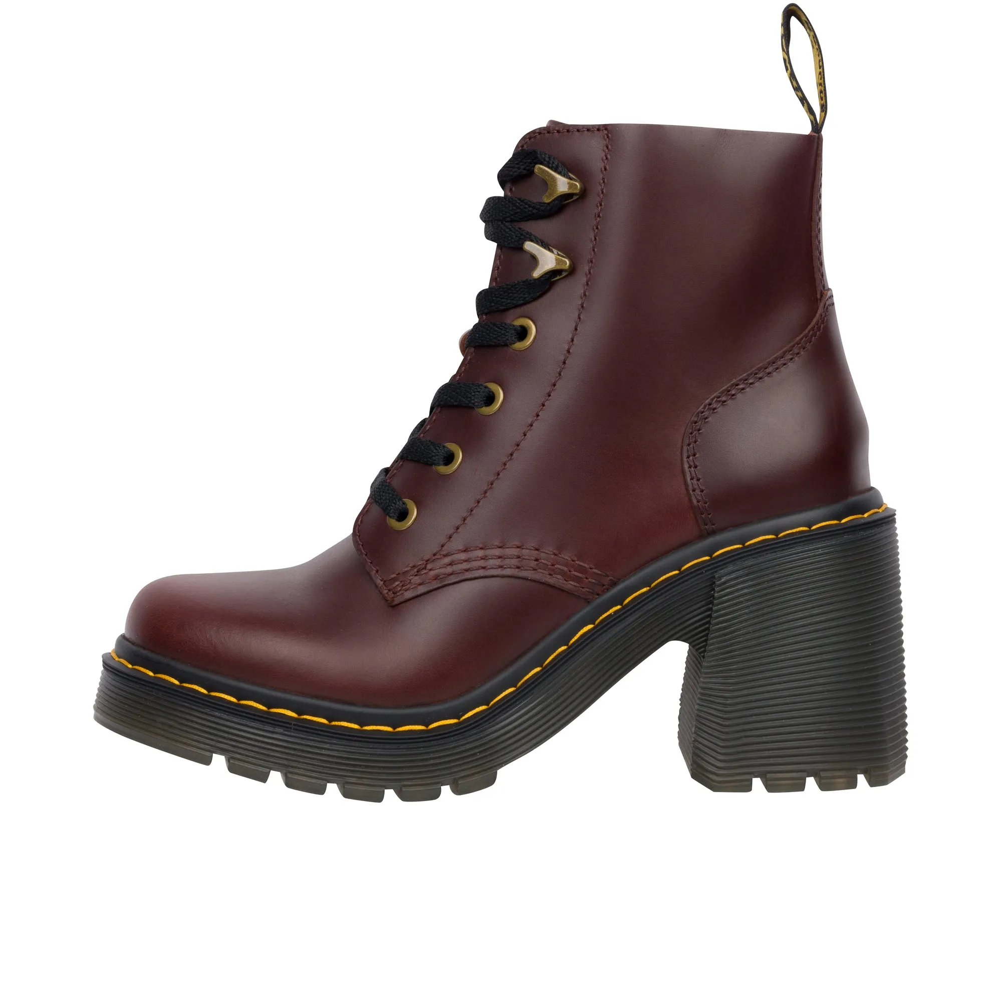 Dr Martens Womens Jesy Classic Pull Up Dark Brown