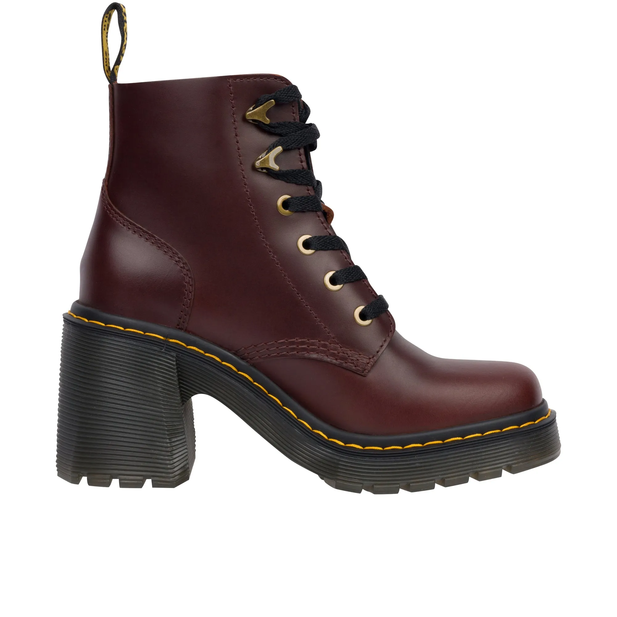 Dr Martens Womens Jesy Classic Pull Up Dark Brown