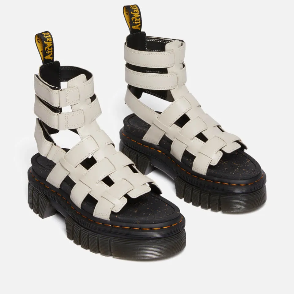 Dr. Martens Women's Ricki Leather Gladiator Sandals - UK 3 | Coggles