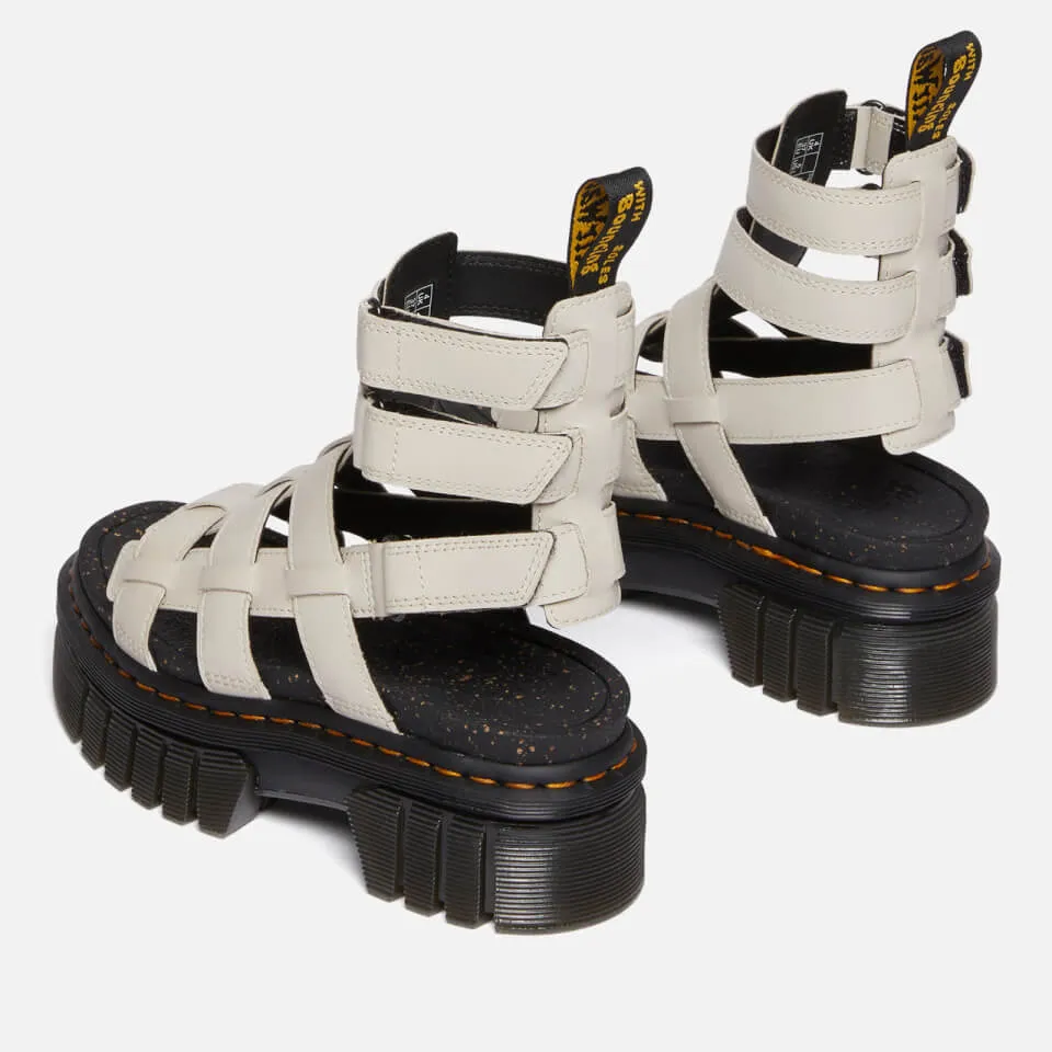 Dr. Martens Women's Ricki Leather Gladiator Sandals - UK 3 | Coggles