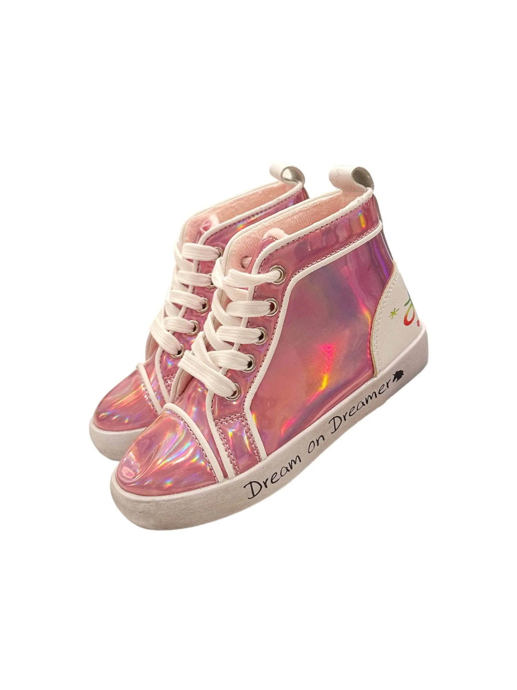 Dream On Dreamer Metallic Sneakers