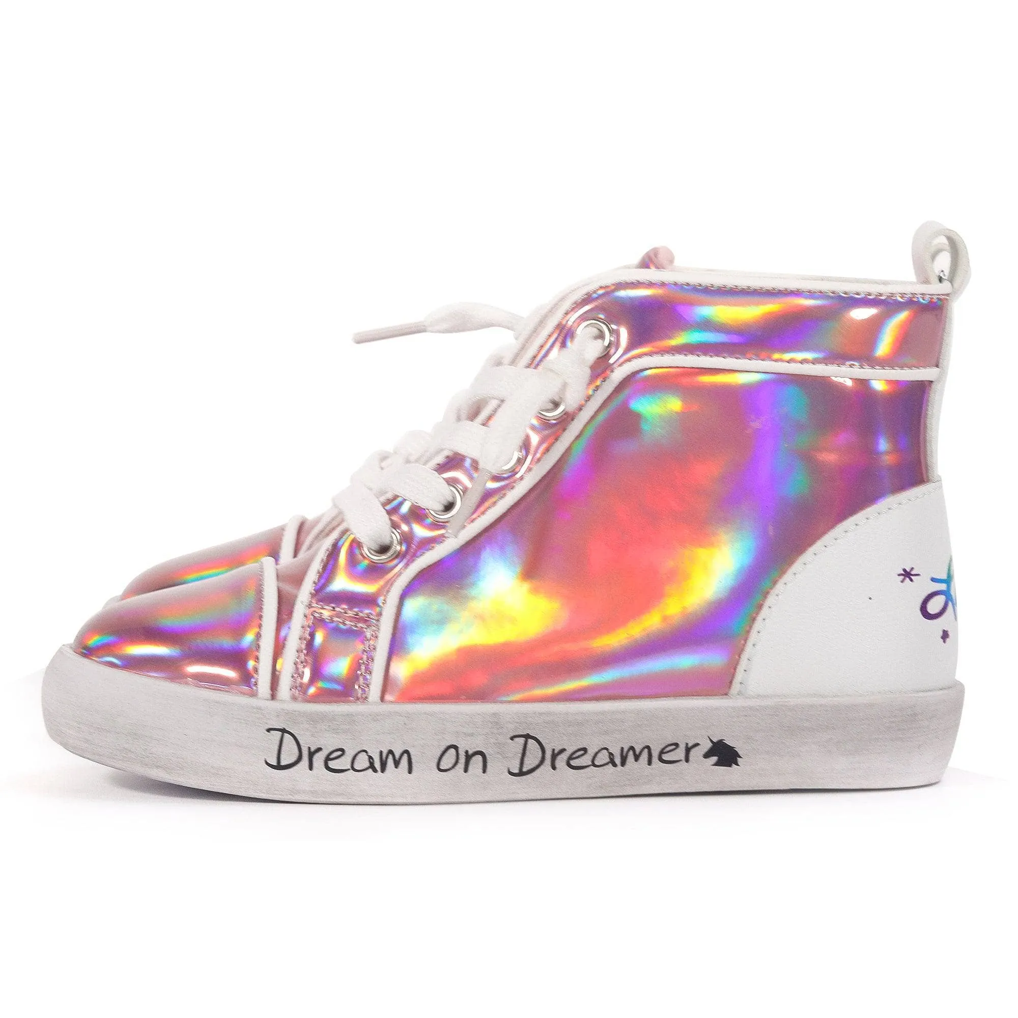 Dream On Dreamer Metallic Sneakers