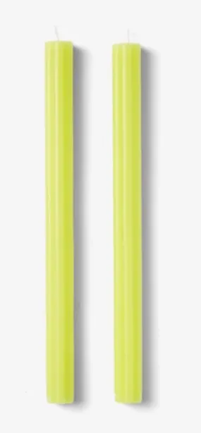 Dusen Dusen: Yellow Taper Candles