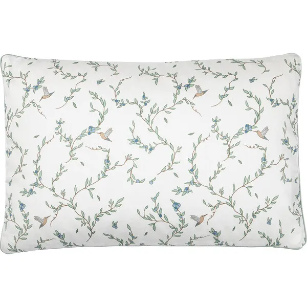 Gooselings Secret Garden Toddler Pillow, Ivory