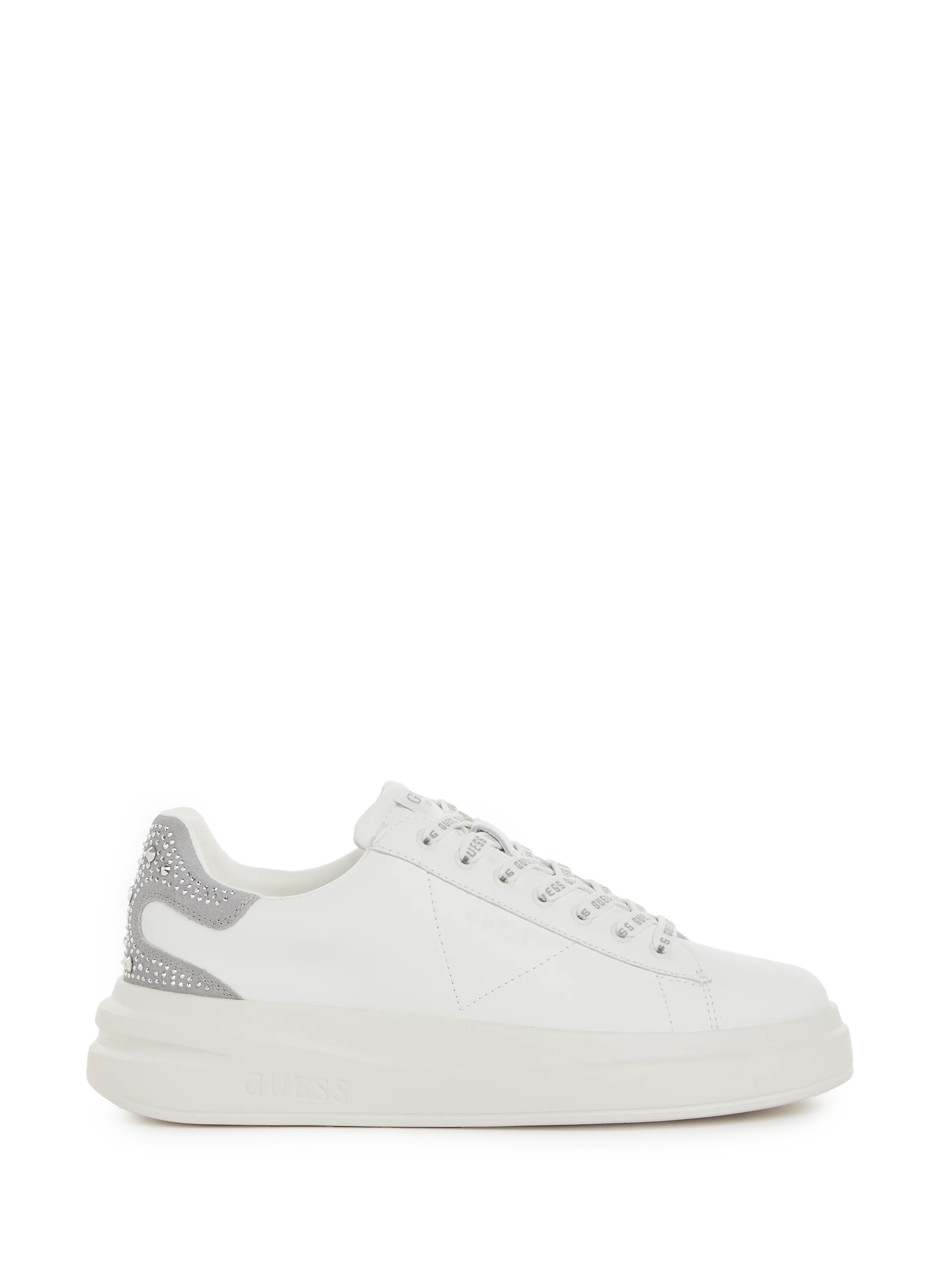 GUESS  Glitter Elbina sneakers - White