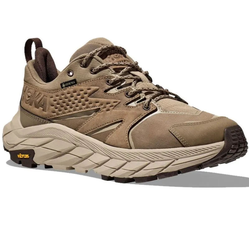 HOKA Anacapa GTX Low Mens Walking Shoe - Dune/Oxford Tan