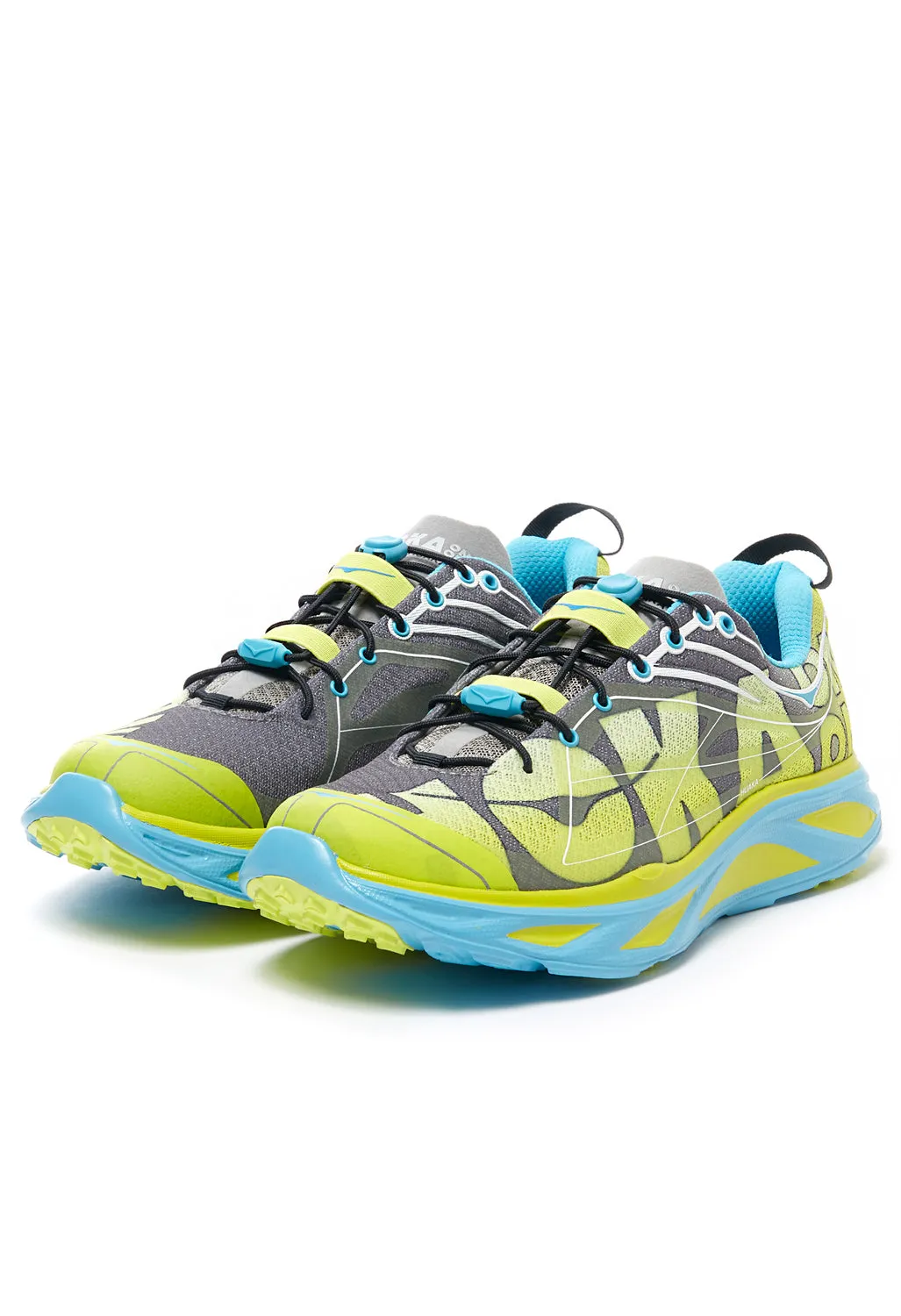 Hoka Huaka Origins Trainers - Evening Primrose/Diva Blue