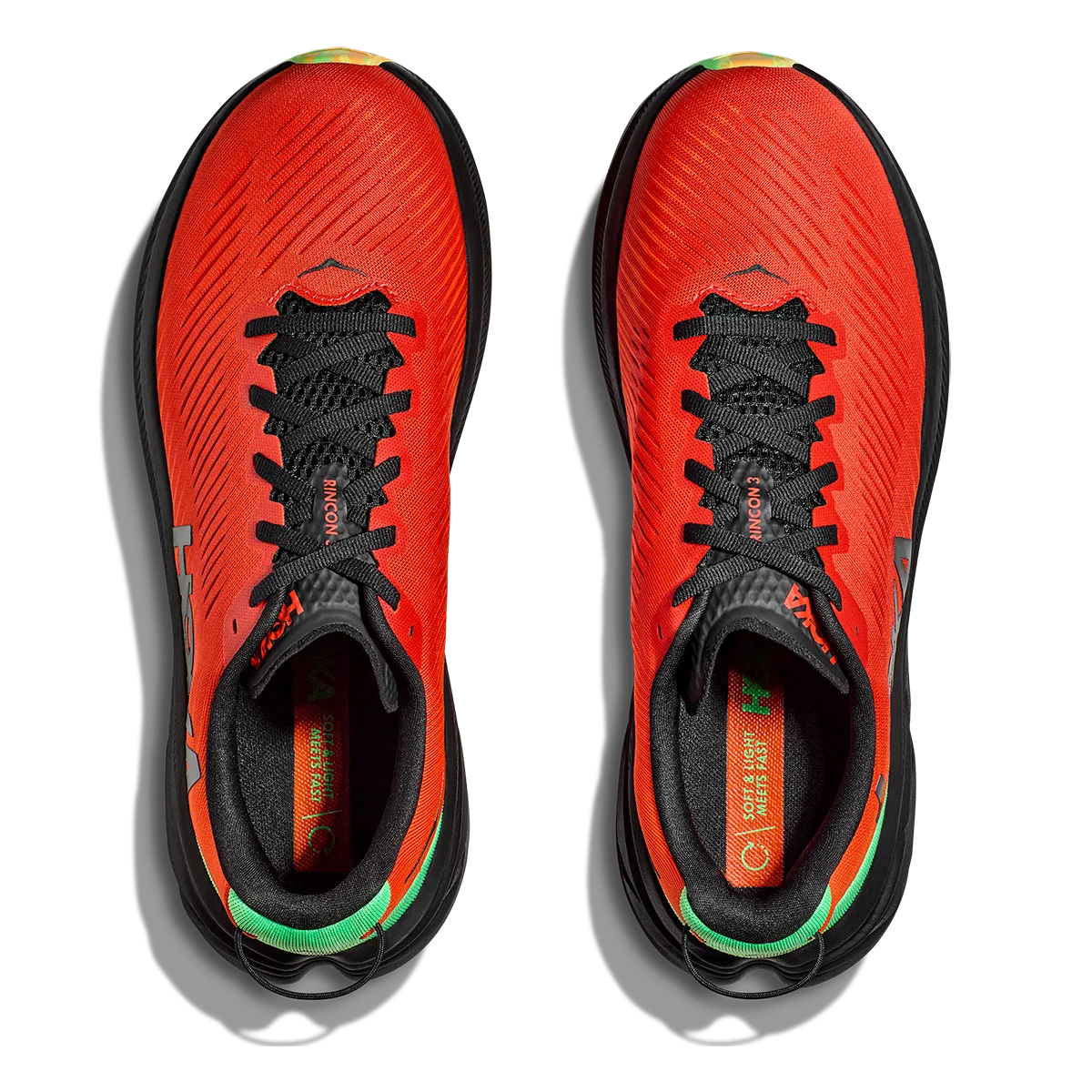 Hoka Rincon 3 - Red Alert - Flame