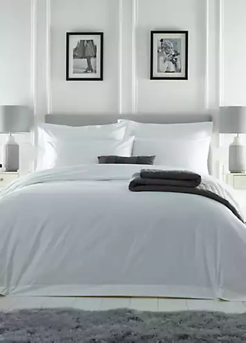 Hotel Collection 600 Thread Count Soft and Silky Sateen Duvet Cover & Pillowcase Set by Kaleidoscope | Kaleidoscope