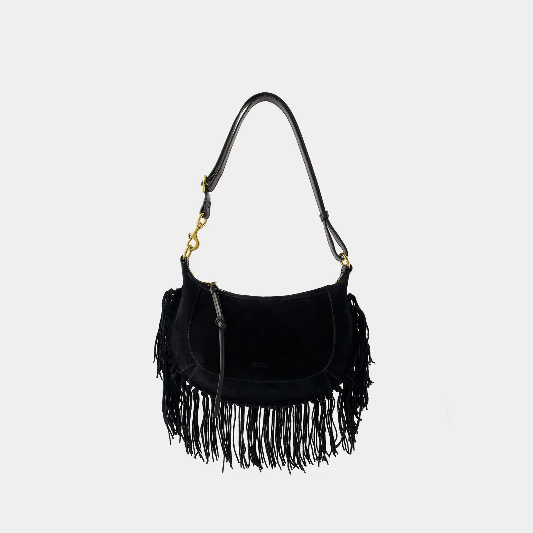 Isabel Marant  Oskan Moon Crossbody - Isabel Marant - Leather - Black