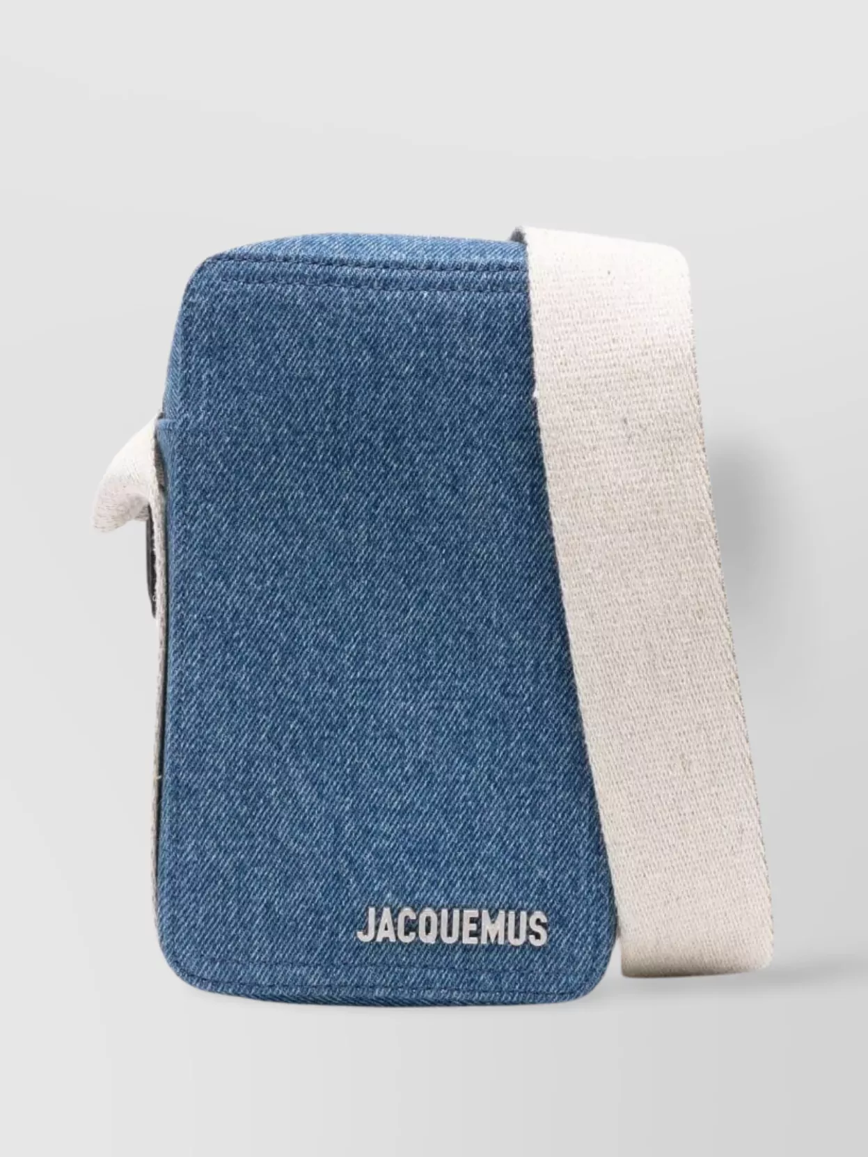 Jacquemus   Denim leather shoulder bag