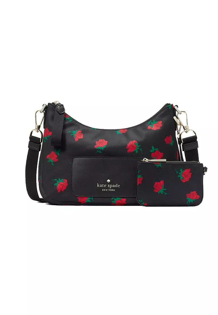 Kate Spade Kate Spade Chelsea Rose Toss Printed Crossbody KE437