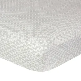 Keepsake Geo Star Fitted Crib Sheet