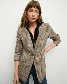 Livvy Houndstooth Dickey Jacket