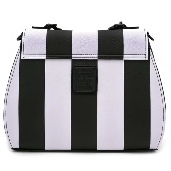 Loungefly x The Nightmare Before Christmas Striped Crossbody Handbag