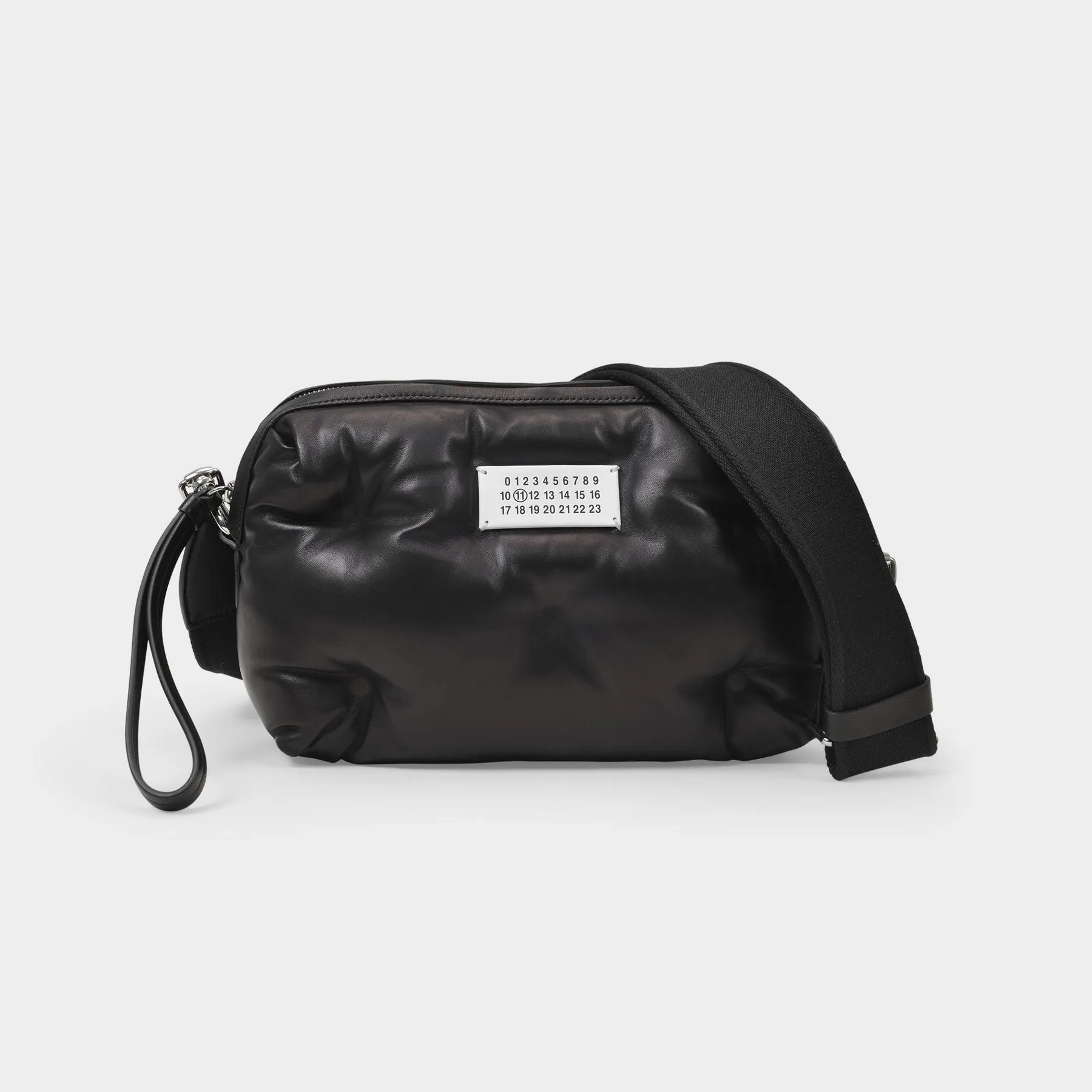 Maison Margiela  Glam Slam Crossbody in Black Leather