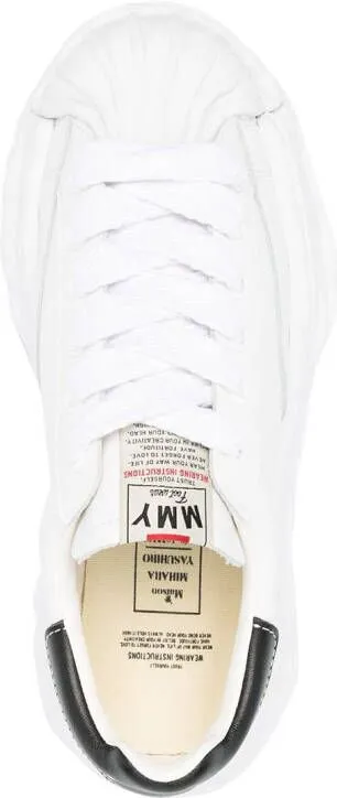 Maison MIHARA YASUHIRO Blakey low-top sneakers White