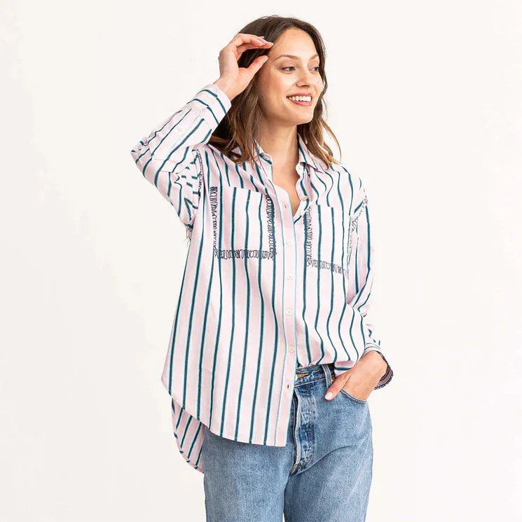 Marti Shirt - Striped Actually - Pillow