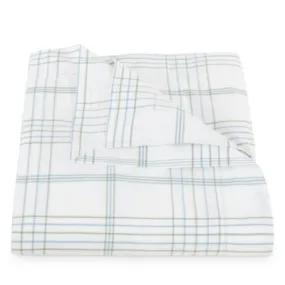 Matouk August Plaid Duvet Cover, King