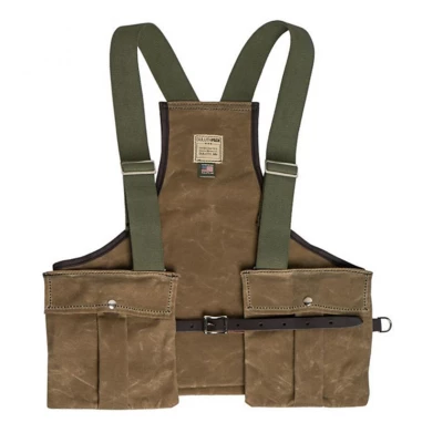 Men's Duluth Pack Quail Forever Wax Upland Game Vest