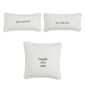 Mini Wedding Pillows