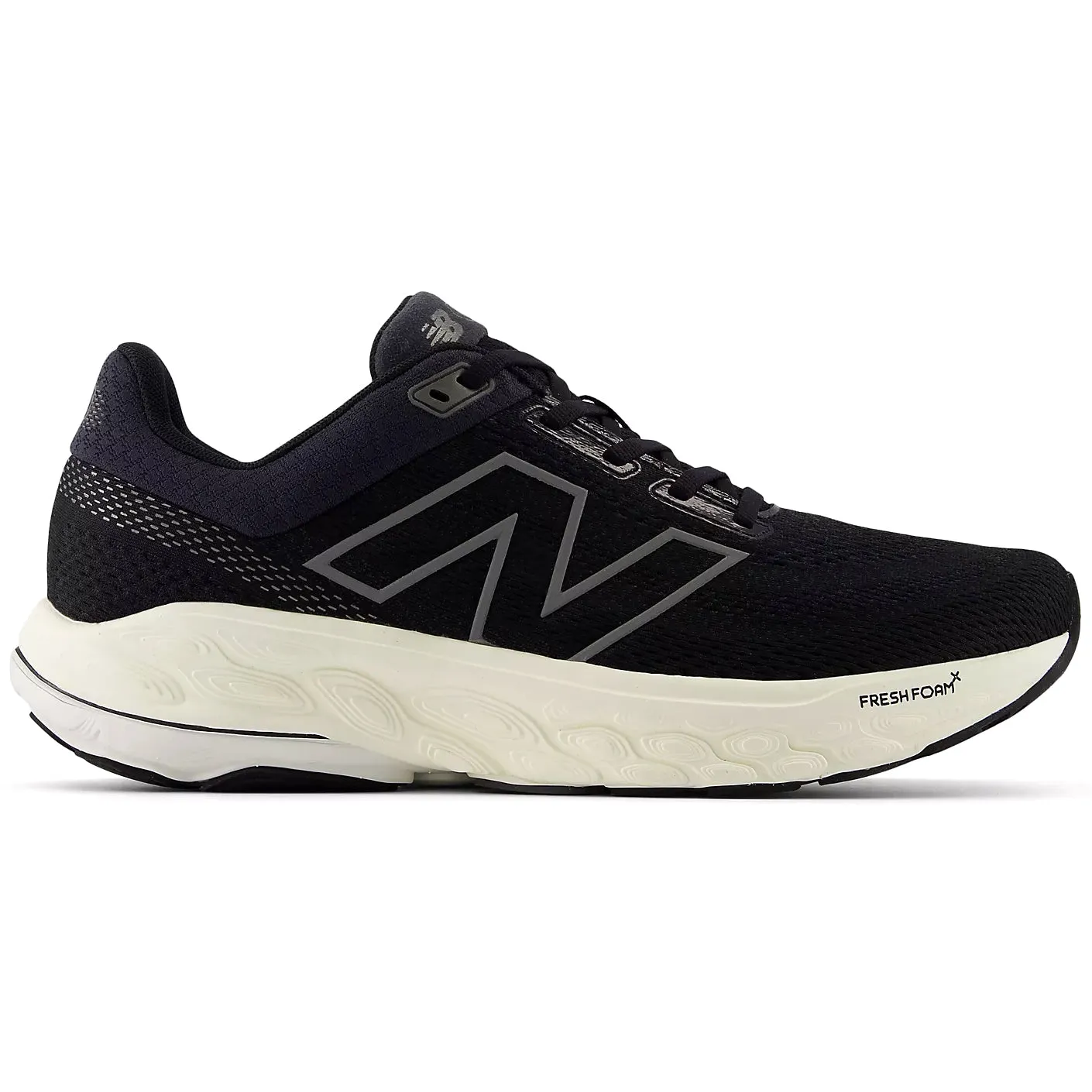 New Balance Men's 860v14 Wide Fit Running Shoes Black / Phantom / Sea Salt